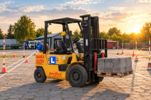 Kurs operatora wózka widłowego - model Caterpillar GP20K