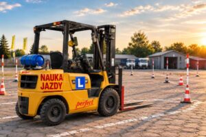 Kurs nauki na wózek widłowy - Szkoła Perfect Zamość